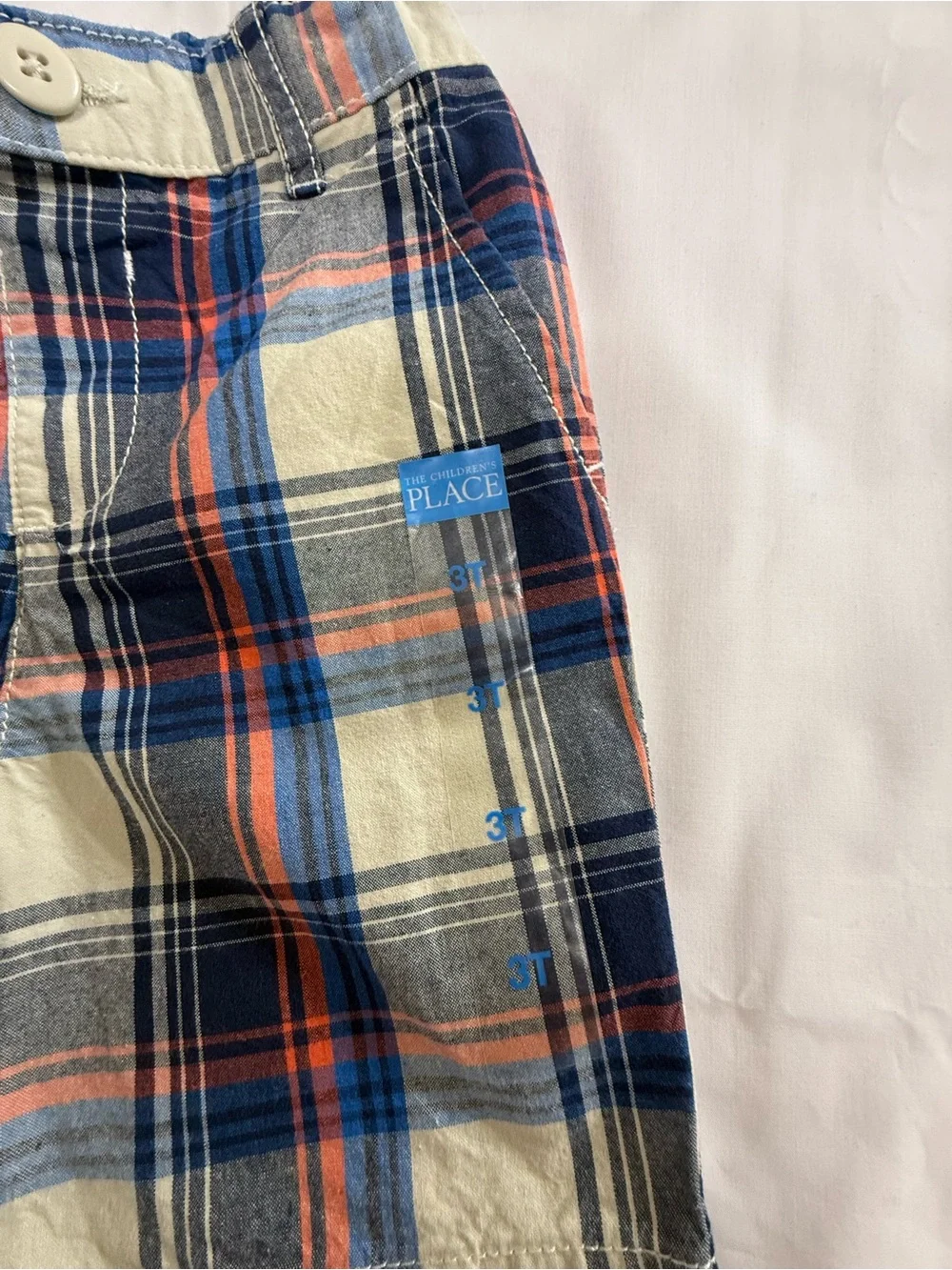 The Childrens Place lightweight plaid